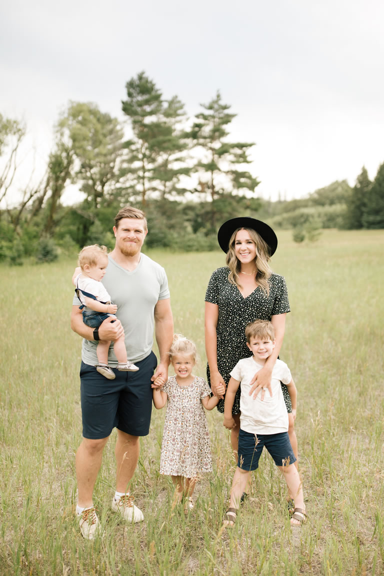Adam and family