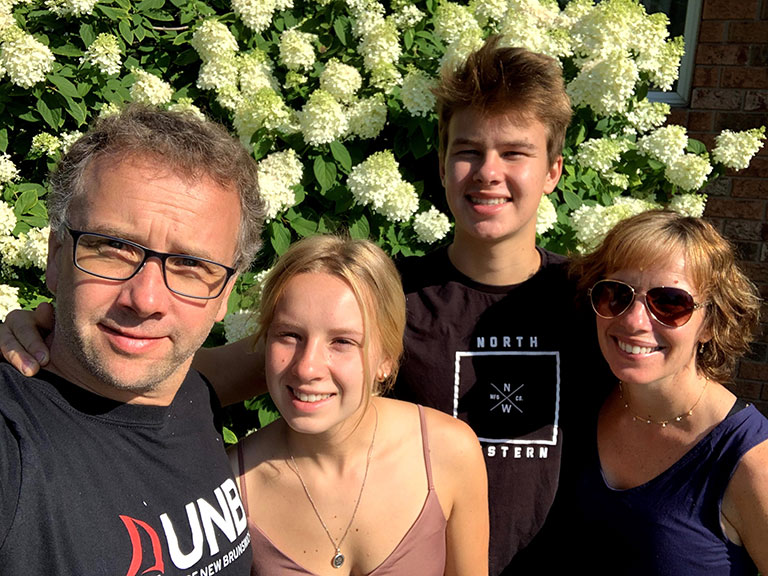 Kelly Busch and Family