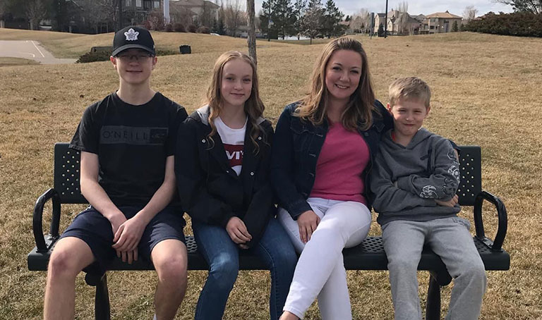 Kerri Mossing and Family